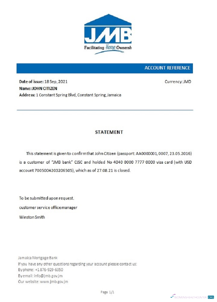 Download Jamaica Mortgage closure reference Photoshop template